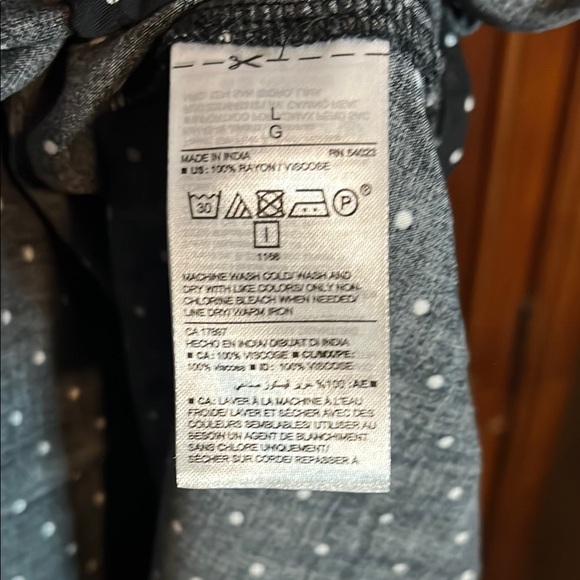 Old Navy Black & White Polka Dot Dress - Picture 3 of 7